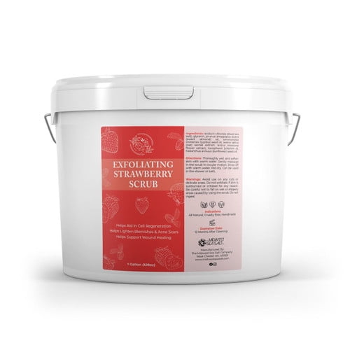 Exfoliating Strawberry Scrub - 128oz