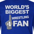 thumbnail image 4 of Inktastic Wrestling Fan Sports Long Sleeve Youth T-Shirt, 4 of 5