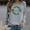 Grey, variant on Tetras Womens Tops Dressy Casual Fall,Women's Round Neck Fashion Casual Long Sleeve Christmas Print Sweatshirt,Tops Blousese
