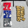 thumbnail image 5 of Power Rangers Fleece Half Zip Hoodie Toddler to Big Kid, 5 of 5