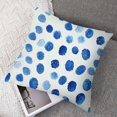 thumbnail image 7 of nygtbtfer  Dots Pillow Watercolor Polka Dots Decorative Couch Pillow Cases with Zipper Set of 2 Home Decor for Living Room Bedroom Bed Cushion Outdoor White, 7 of 7