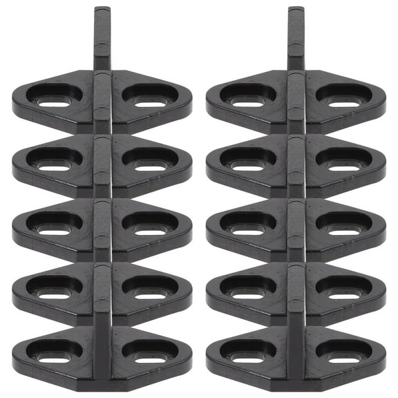 Sliding Door Bottom Floor Guide Barn Track Windproof Stopper Wooden See Pom 20 Pcs