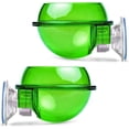 thumbnail image 1 of Paquete de 2 comederos para reptiles, ventosa, cuenco de agua para reptiles, accesorios para reptiles, comedero con labios para reptiles, lagarto translúcido, camaleón, iguana JM, 1 of 5