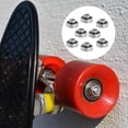 thumbnail image 1 of Rodamientos de longboard Macarena 608-2rs 8 Piezas 8x22x7 Cromada con Doble Blindaje negro, 1 of 8