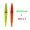Red+Green, variant on 2pcs Raft Fishing Electronic Fish Float, Sea Fishing Luminous Fish Float, LED Luminous Beans, Electronic Fluorescent Sticks, Fishing Additions