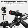 thumbnail image 4 of Torch Bike Stand Holders Soporte de montaje de lámpara de rotación de 360 ​​​​grados Negro JShteea Accesorios para bicicletas, 4 of 8