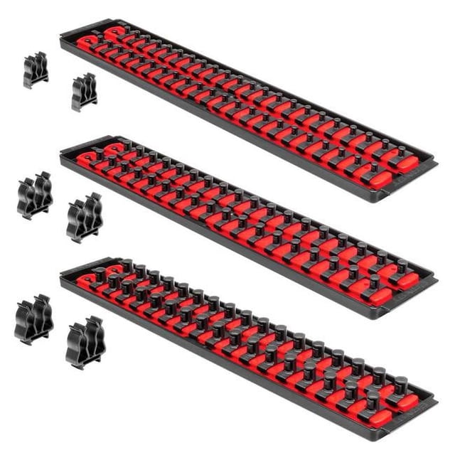 Ernest ERN8510 Socket Boss Combo Pack, Red
