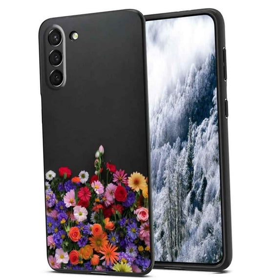Flowers-11-141 Phone Case, Degined for Samsung Galaxy S22+ Plus Case Men Women, Flexible Silicone Shockproof Case for Samsung Galaxy S22+ Plus