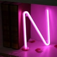 thumbnail image 2 of LWHAO LED Letters Neon Sign,Battery and USB Powered Neon Night Light Decorative Neon Sign wall Lamp for Kids Bedroom, 2 of 8