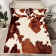 thumbnail image 2 of Castle Fairy Boys Girls Cow Print Twin Sheet Sets,Farmhouse Animal Bedding, 2 of 7
