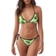 thumbnail image 1 of Balery Broccoli 3 Pijama Estampado Bikini de Dos Piezas para Mujer - Conjunto de Bikini Ajustable Sexy y Cómodo para Playa, 1 of 6