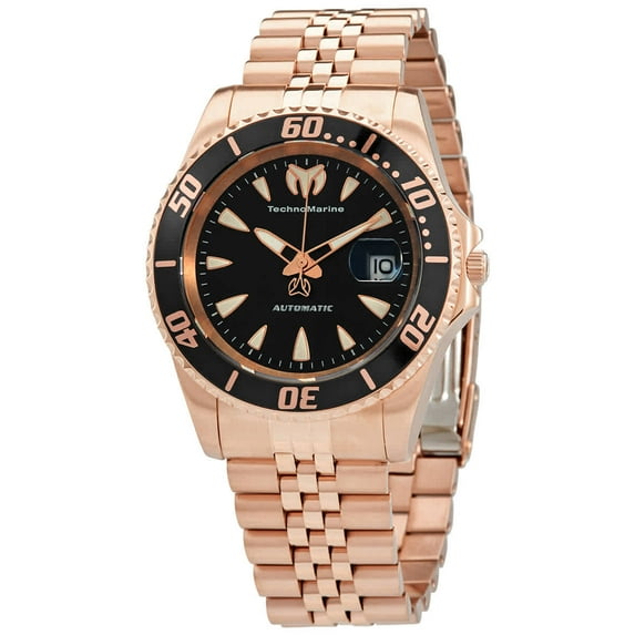 Technomarine Sea Automatic Black Dial Men's Watch TM-219054