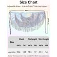 thumbnail image 7 of FEOYA Belly Dance Hip Scarf for Women Triangle Dance Belt Skirt with Tassels Latin Dance Hip Scarf Sequins Wrap Scarf Skirt for Music Festival Rave Party Silver, 7 of 7
