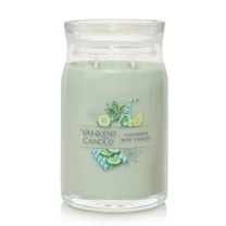 Yankee Candle Signature Large 2-Wick Candle, Cucumber Mint Cooler, 20 oz