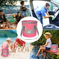 thumbnail image 2 of Collapsible Bucket, 5 Gallons Multifunctional Portable Collapsible Fishing Bucket -Wash Basin Folding Bucket - Space Saving Water Bucket for House Cleaning, 2 of 4