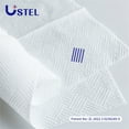 thumbnail image 6 of USTEL  Facial Tissue One-time use facial towel, thickened and reinforced, soft and skin-friendly,100% biodegradable,beauty salon,Facial cleansing and makeup removal,1 Pack (60 Facial Tissues), 6 of 7