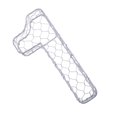 thumbnail image 1 of Soporte de Alambre de Hierro para Letrero de Número 0-9, Soporte para Planta de Maceta , Decoración Rústica Romántica para Boda DYNWAVEMX Jardinera con estructura de hierro, 1 of 8