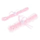 thumbnail image 4 of Liga nupcial de boda Macarena Bowknot Rosado, 4 of 7