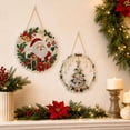thumbnail image 5 of Christmas Ornament Crystal Suncatcher 8 Inch Christmas Tree Decor Hanging Wall Decor for Holiday Home Window Display Santa Themed Decoration, 1 Pack, 5 of 7