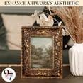 thumbnail image 3 of 97 Decor Small Vintage Picture Frames 2.5x3.5 - Antique Wallet Size Picture Frames 2.5 X 3.5, 3 of 7