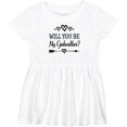 thumbnail image 3 of Inktastic Godmother Proposal Girls Baby Dress, 3 of 5