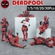 thumbnail image 2 of 1/5/10/20/30Pcs Deadpool 3 Action Figure Dead pool 3 Model Anime X-Men Kids Doll Desk Car Decoration Pvc Collection Figurine Toy, 2 of 5
