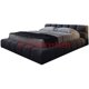 thumbnail image 1 of Linlamlim Fabric Cloth Bed Double Size Soft Rectangle Bed Frame Nordic King/Queen Size Wedding Lits Designer Upholstered Camas My Lux Decor Round, 1 of 3