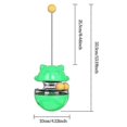 thumbnail image 5 of Cat Slow Feeder Toy - Funny Tumbler Style, Iq Traning Interactive Treat Toy With Dual Rolling Balls And Detachable Wand, 5 of 5
