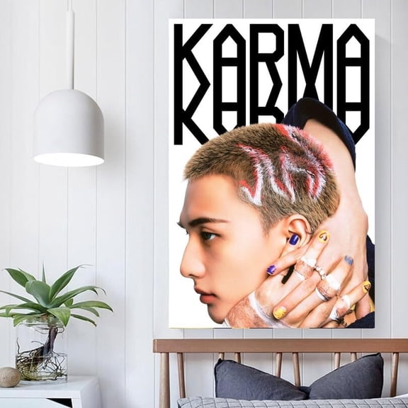 Kpop Artist Poster Stray Kids Hyunjin 2025 Karrma Concept Photo Poster-style-3