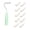 4 inch, variant on PatungKu Long Last Sponge Thumb Roller With Soft Grip Handle For FatigueFree Painting