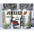 thumbnail image 4 of City Tumbler for City Lover,20oz Double Wall Vacuum Insulated Stainless Steel Coffee Cups (Pittsburgh), 4 of 6