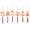 Assorted Color 2, variant on 6pcs Chinese Spring Festival Decoration Hanging Charm Tassel Ornament for Lunar Year