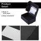 thumbnail image 5 of Mini Caja de Papel Kraft de 50 Piezas con Ventana Caja de Embalaje de Regalo Caja de Golosinas para JabóN Casero Dulces de PanaderíA Dulces (Negro), 5 of 5