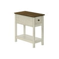 thumbnail image 1 of Monarch Specialties Accent Table, End, Side Table, 2 Tier, Narrow, Bedroom, Lamp, Storage Drawer, Grey Veneer, Transitional, 1 of 8