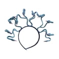 thumbnail image 2 of Diadema de serpiente de Medusa, accesorios para el cabello para mujeres y niñas, accesorios de disfraces, cosplay de vestir, casco de tiara para el juego de roles verde oscuro, 2 of 8