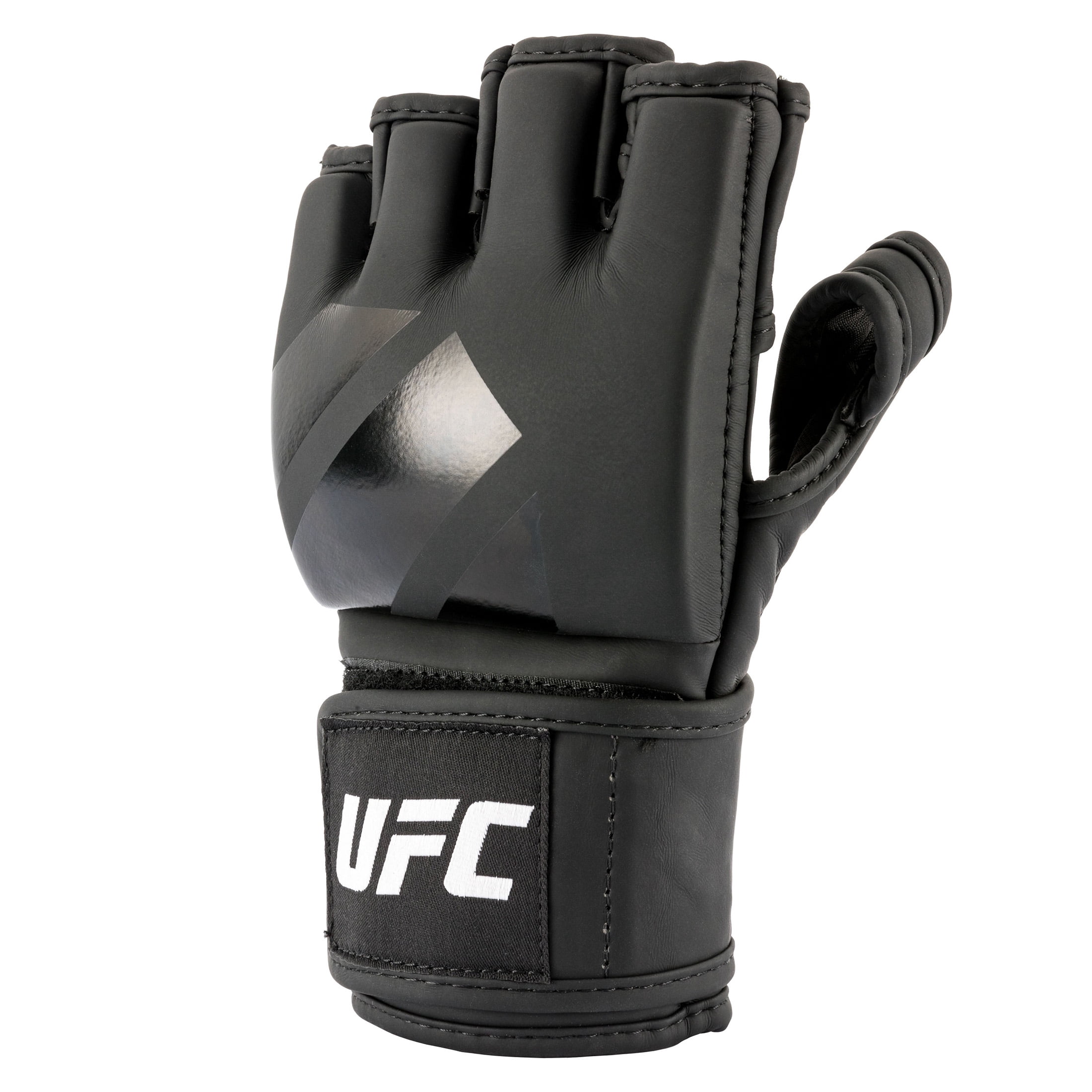 UFC Tonal MMA Training Gloves - Small, Black - Premium Performance, Pre-Curved Multi-Layered Foam Knuckle Protection, Durable Open-Palm Grappling & Striking Gear
