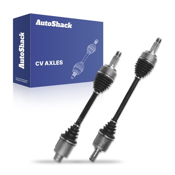 AutoShack Front CV Axle Shafts Left & Right Replacement for 2008-2014 Honda Accord 2014 Honda Civic 2009-2013 Acura TSX 2-PC Set
