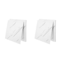 Masteelf 20 pcs Peel and Stick Marble Tiles for Bathroom and Kitchen Self-Adhesive Wall Covering Easy Installation Backsplash Waterproof and Durable for Living Room Bedroom and More White