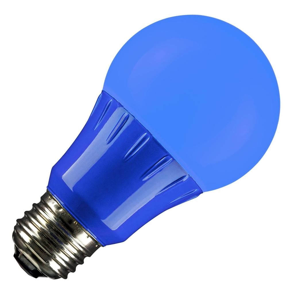 Sunlite 80145 A19/3W/B/LED 80145SU Colored LED Light Bulb Walmart