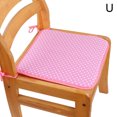thumbnail image 2 of VALINK Non Slip Square Seat Pad Outer Shell Filling Soft DiningChair Cushion with Ties Household, 2 of 7