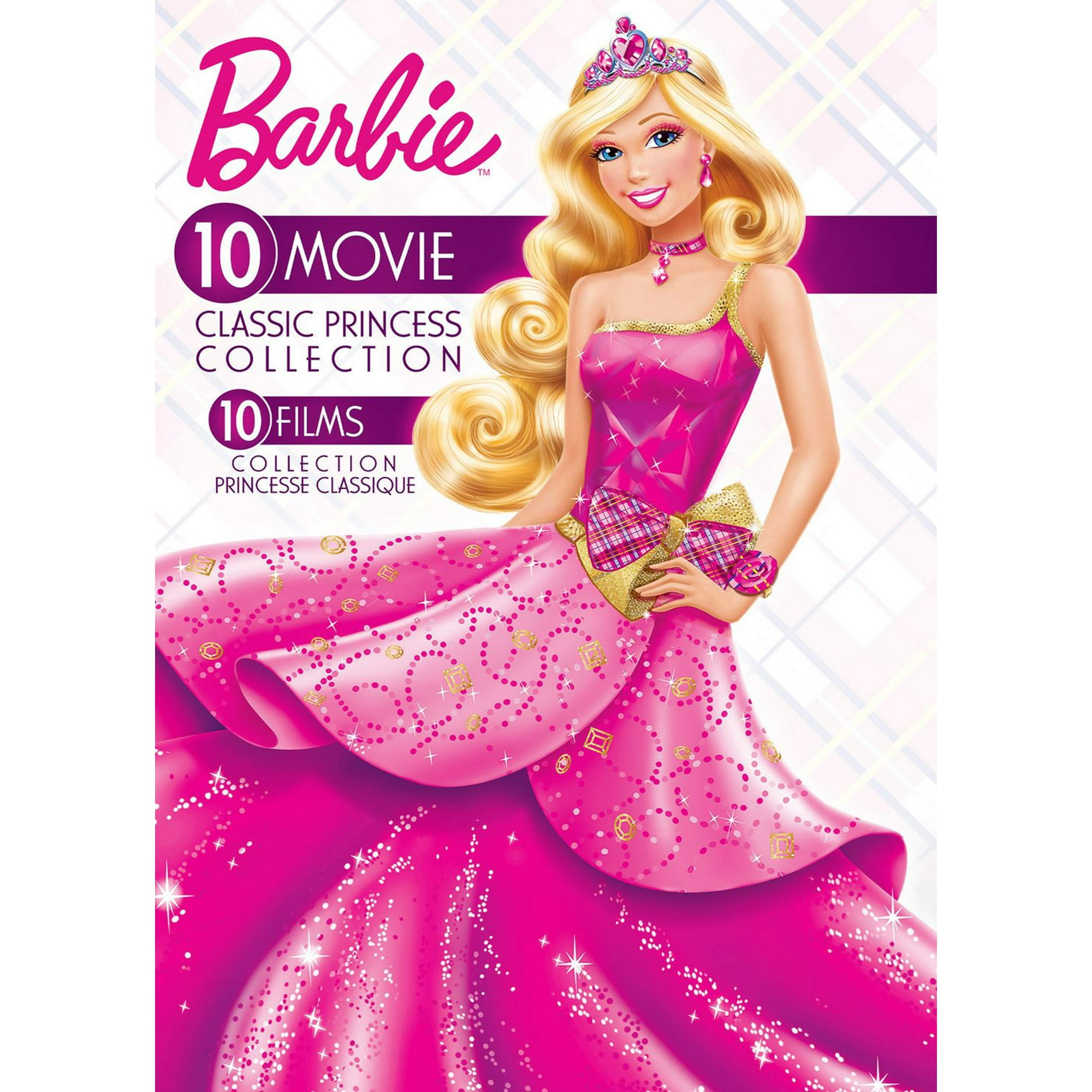 Barbie 10 Movie Classic Princess Collection Bilingual Walmart