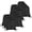 Black, variant on 12 Pack: Drawstring Bag by Make Market