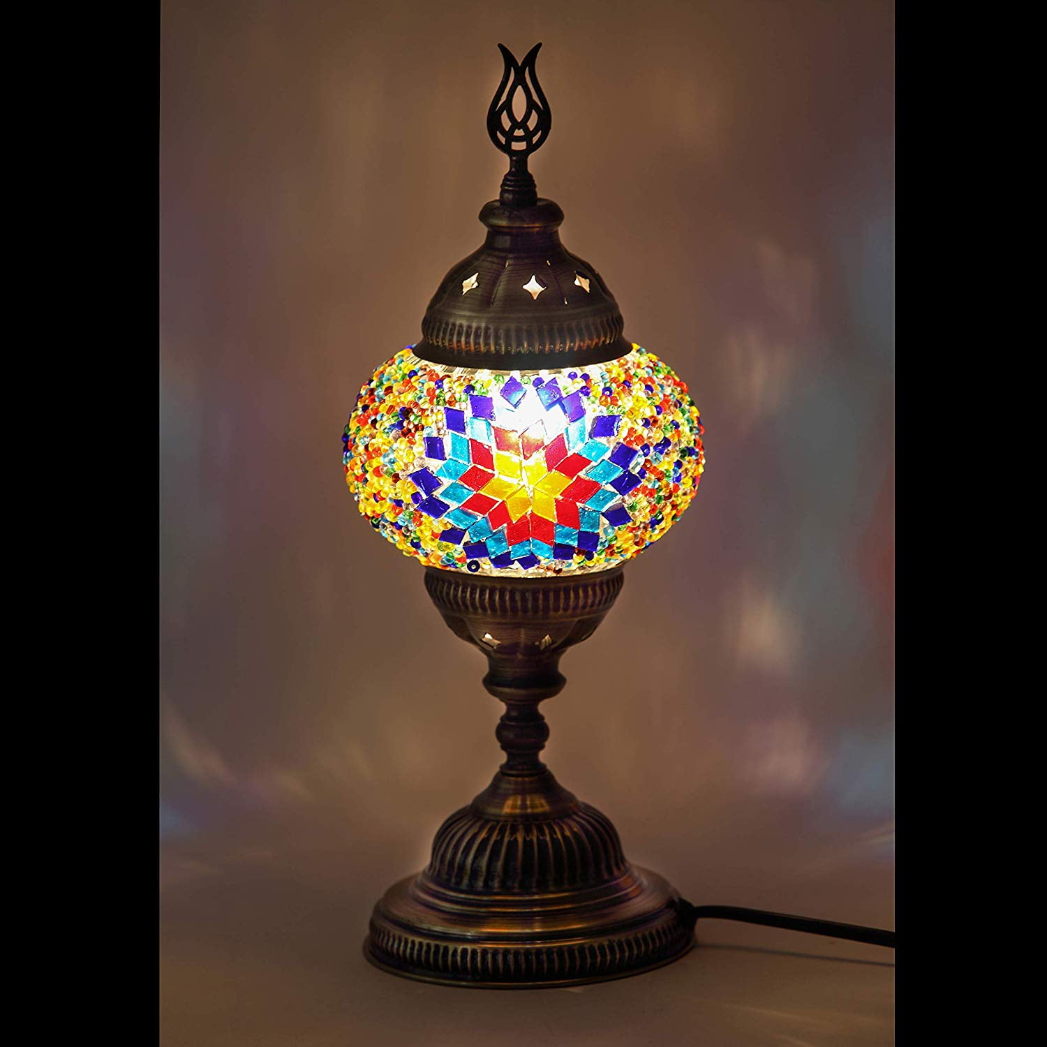 Lamodahome 31 Models Mosaic Lamp Handmade Turkish 4 5 Globes