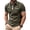 Green, variant on Quarter Zip Shirt Short Sleeve Casual Classic Zipper Collared Shirt Slim Fit Tops with Pocket for Daily Wear