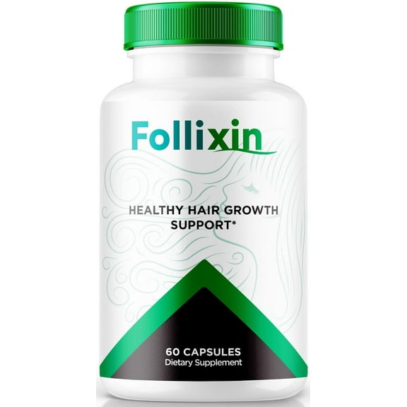 Follixin Capsules, Official Formula Advanced Hair Care Pills for Thicker, Fuller, and Healthier Hair, The Ultimate Hair Revival and Regrowth Solution, Reviews (60 Capsules)