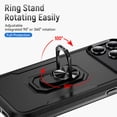 thumbnail image 2 of ELEHOLD Case for iPhone 17 Pro Max, Magnetic Car Mount Compatible Shockproof Military Grade Case with Kickstand and Screen Protector,C, 2 of 9
