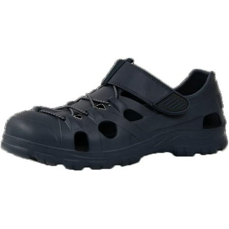 

Sandal Men s Sandals Summer Hollow Shoes Rubber Clogs EVA Durable Garden Shoes Black Beach Sandals Slippers (Color : Blue Size : 41-42)