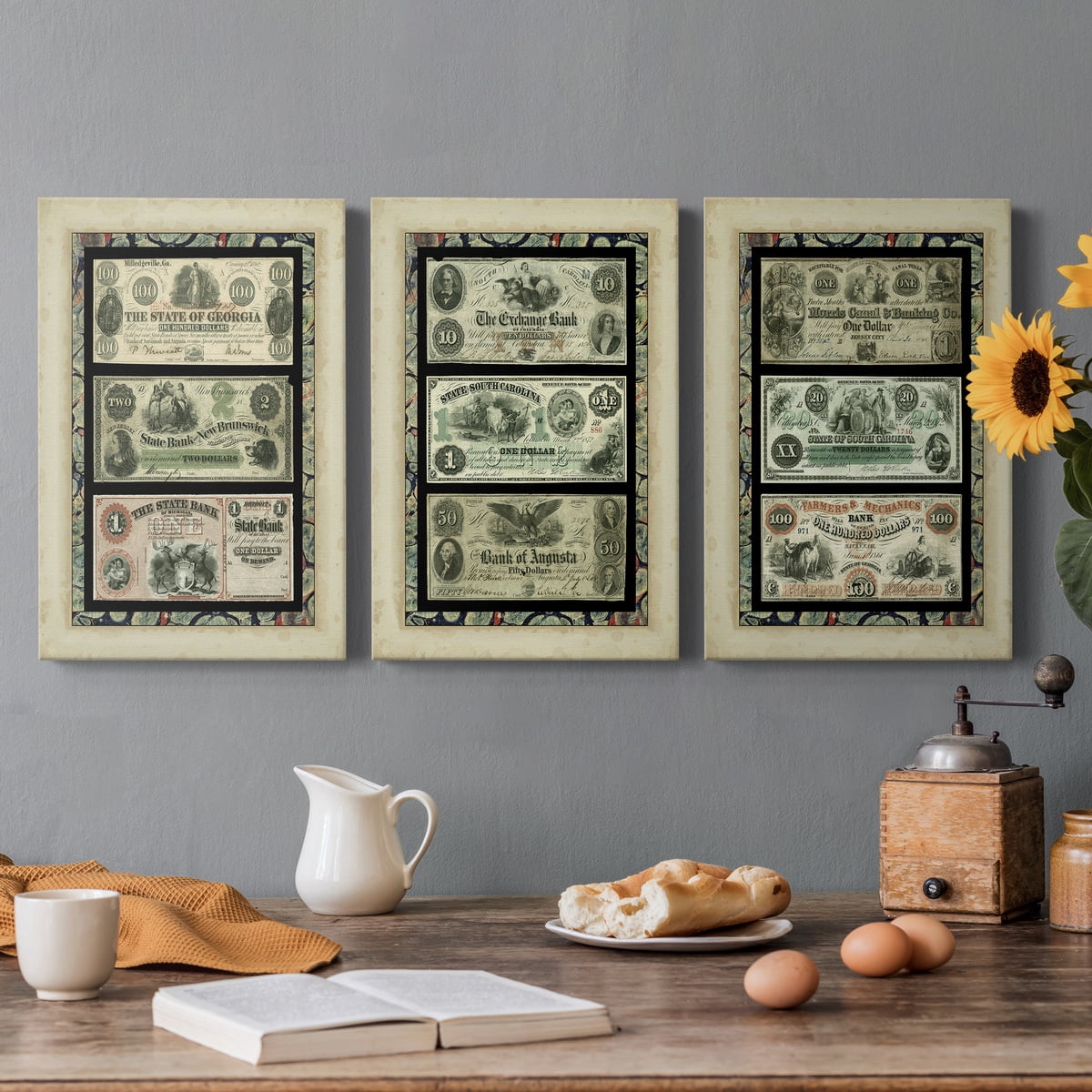 Money, Money, Money I Premium Gallery Wrapped Canvas - Ready to Hang - 8 x 12 Each