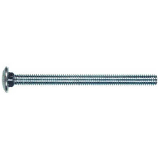 Hillman Fasteners 240090 0.31-18 x 2 in. Carriage Bolt, Pack - 100