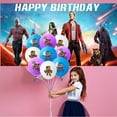 thumbnail image 2 of Guardians of the Galaxy Party Decorations Set Kit Latex Balloons Birthday Decor Cake Topper Banner Backdrop Fans, 2 of 6